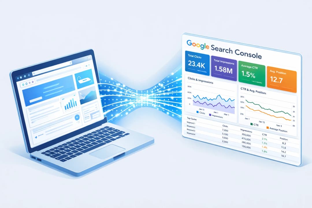 اتصال سایت به سرچ کنسول