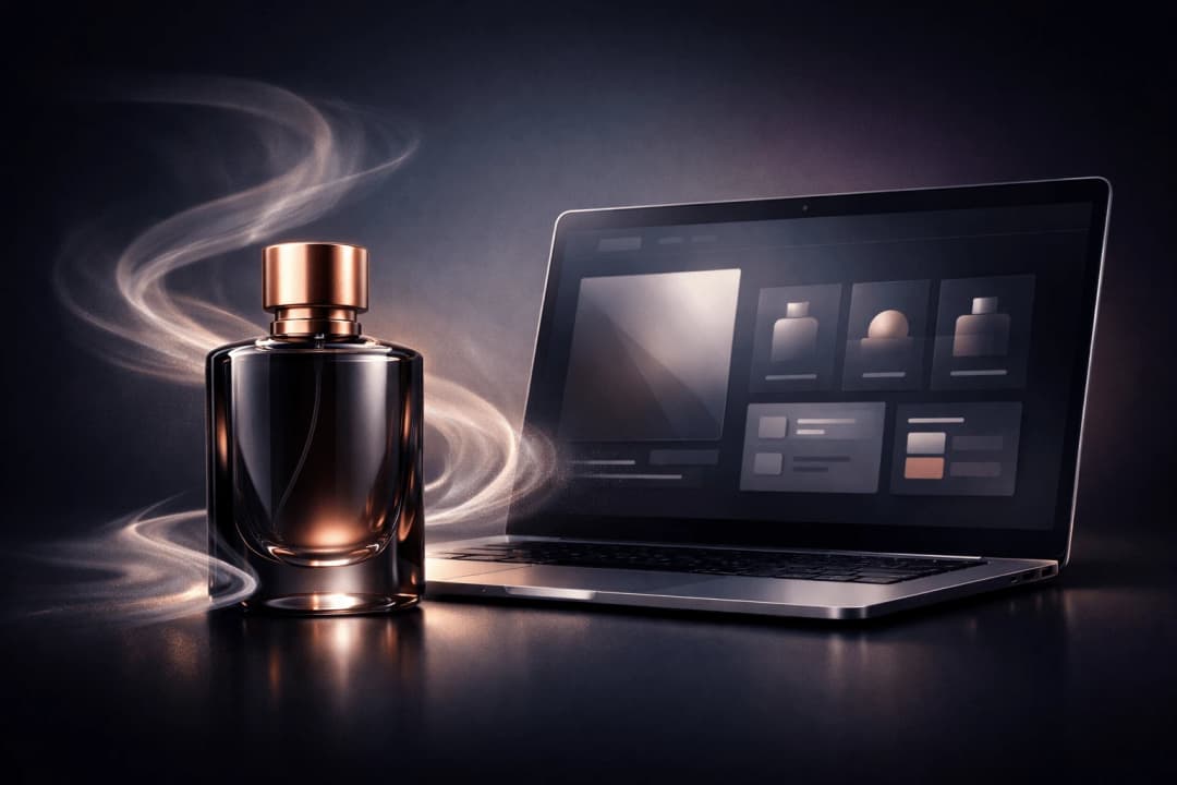 ساخت سایت عطر فروشی