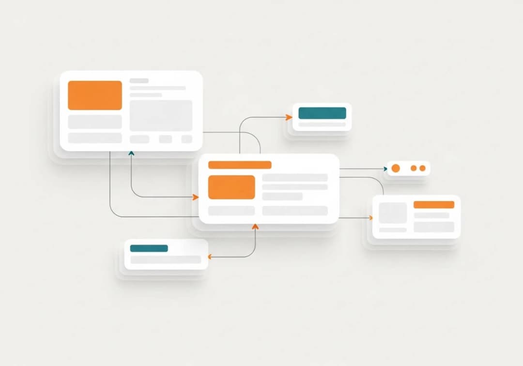 تجربه کاربری در سایت مینیمال