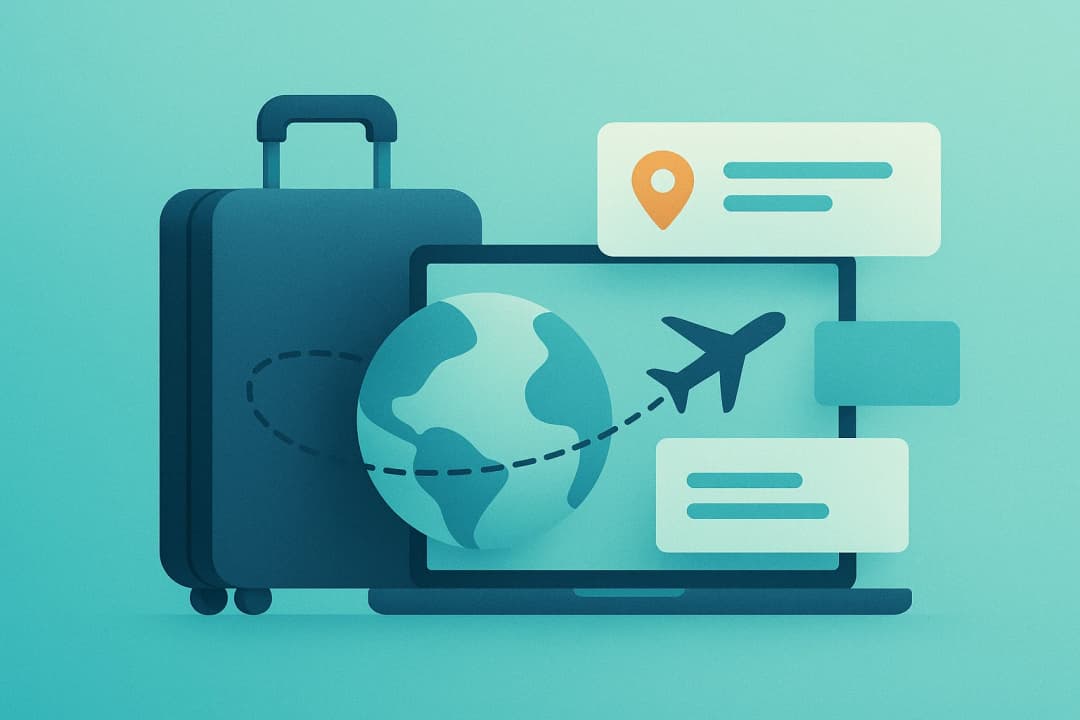 نمونه طراحی سایت آژانس هواپیمایی