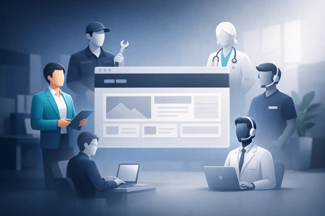 ساخت سایت خدماتی