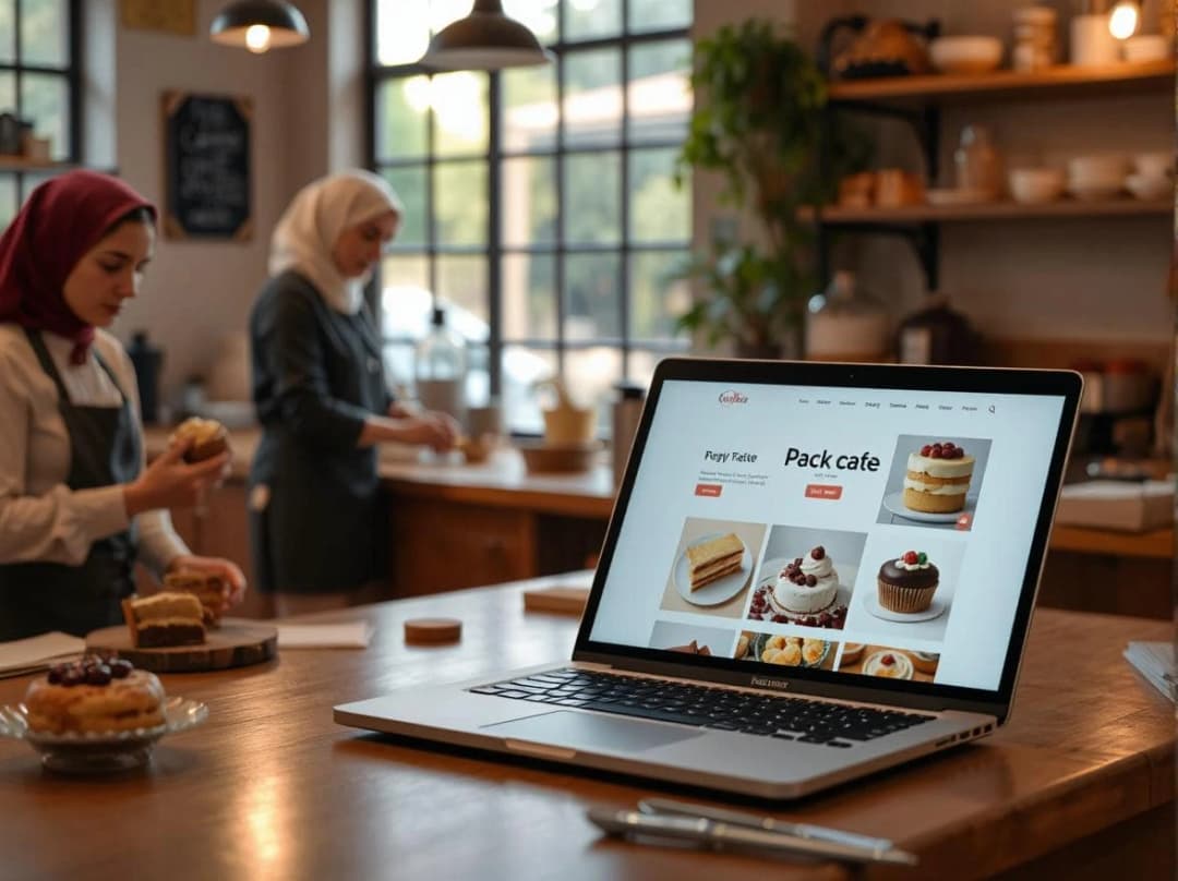 ساخت سایت شیرینی فروشی