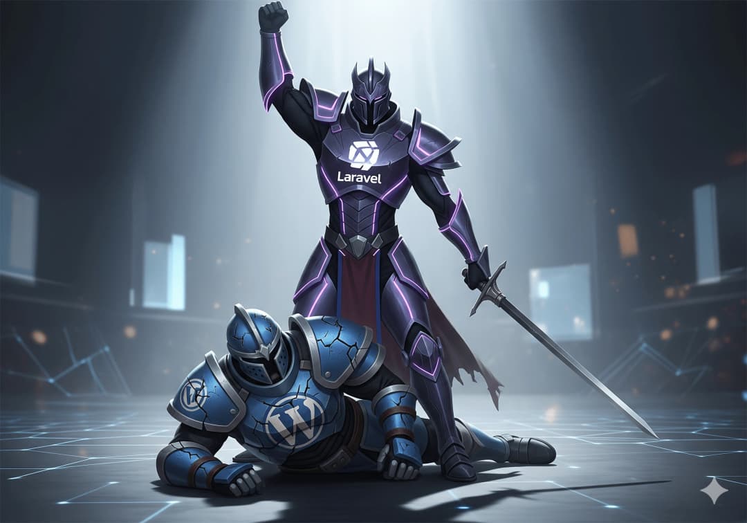 مزایای طراحی سایت با لاراول