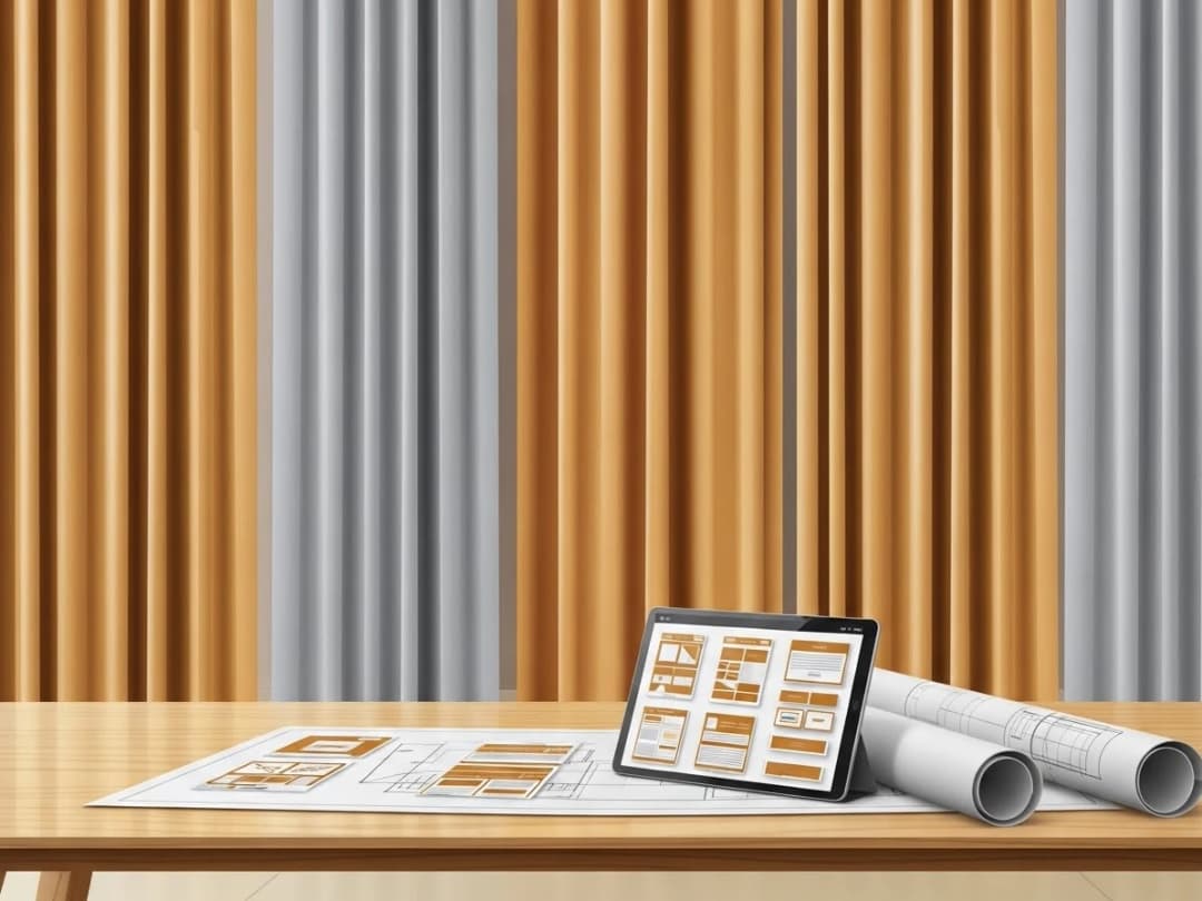 مراحل طراحی سایت فروش پرده