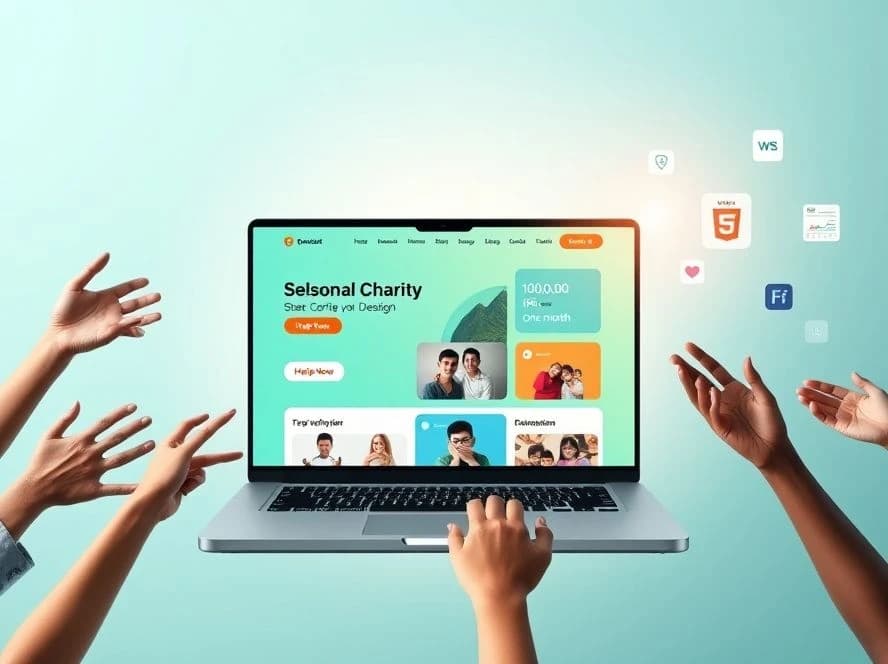 اهمیت طراحی سایت برای خیریه