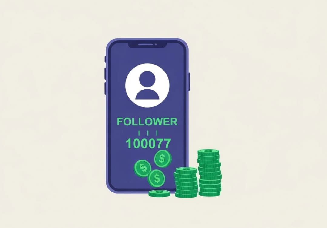 نمونه طراحی سایت فروش فالوور